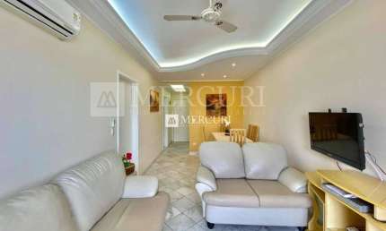 Apartamento com 2 quartos (1 suíte) à venda, 80 m² por R$ 840.000 - Pitangueiras - Guarujá/SP  - Imobiliária Mercuri