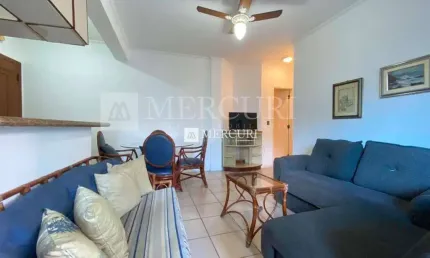 Apartamento Próximo a Praia com 2 quartos (1 suíte) à venda, 65 m² por R$ 480.000 - Pitangueiras - Guarujá/SP - Imobiliária Mercuri