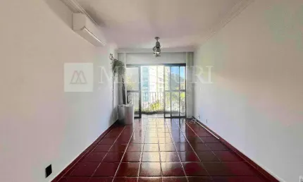 Apartamento no Guarujá, Enseada, 1 Quarto, Cozinha Mobiliado e Sacada - Mercuri Imóveis - Imobiliária no Guarujá