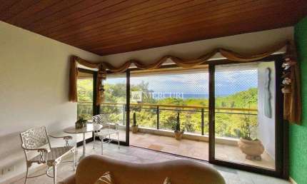 Apartamento com Vista para o Mar, 3 quartos (2 suítes) à venda, 175 m² por R$ 700.000 - Sorocotuba - Guarujá/SP - Imobiliária Mercuri