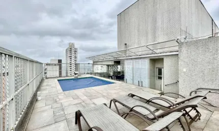 Cobertura com Vista para o Mar, 4 quartos (2 suítes) à venda, 240 m² por R$ 1.600.000 - Pitangueiras - Guarujá/SP - Imobiliária Mercuri