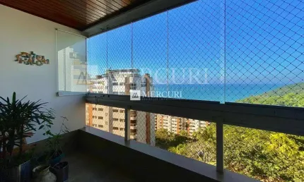 Apartamento com Vista para o Mar, 4 quartos (4 suítes)à venda, 200 m² por R$ 1.380.000 - Morro Sorocotuba - Guarujá/SP - Imobiliária Mercuri