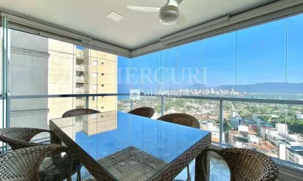 Apartamento com Vista para o Mar, 2 quartos (1 suíte) à venda, 71 m² por R$ 850.000 - Enseada - Guarujá/SP - Imobiliária Mercuri