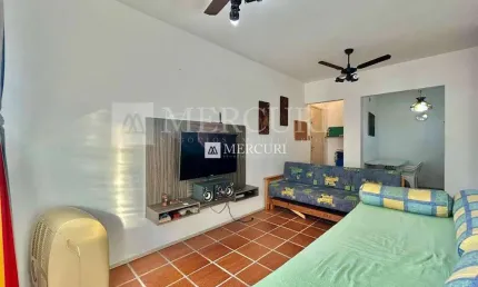 Apartamento com 1 quarto à venda, 49 m² por R$ 220.000 - Enseada - Guarujá/SP - Imobiliária Mercuri