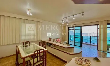 Apartamento no guarujá, astúrias, frente mar com 3 quartos (3 suítes).