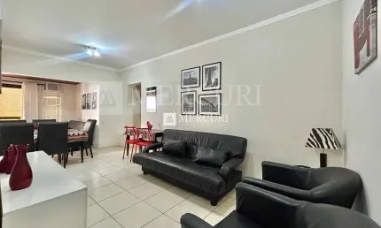 Apartamento no guarujá, pitangueiras, vista parcial prara o mar, 1 quarto.