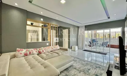 Cobertura com Vista Mar no Guarujá, Penthouse com 3 quartos (1 suíte) - Imobiliária Mercuri - Imóveis no Guarujá