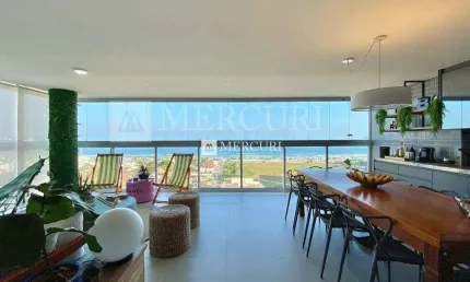 Apartamento enseada, condomínio beach club, 3 quartos à venda por r$ 1.590.000 - imobiliária guarujá