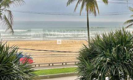 Apartamento com Vista para o Mar, 2 quartos (1 suíte) à venda, 112 m² por R$ 550.000 - Pitangueiras - Guarujá/SP - Imobiliária Mercuri