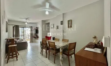 Apartamento amplo com sacada, 3 quartos (1 suíte) à venda, 110 m² por r$ 630.000 - enseada - guarujá/sp - imobiliária mercuri