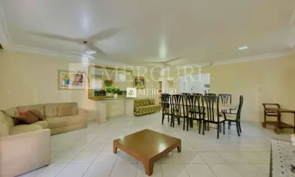 Apartamento Próximo a Praia, com 3 quartos (1 suíte) à venda, 203 m² por R$ 600.000 - Pitangueiras - Guarujá/SP - Imobiliária Mercuri