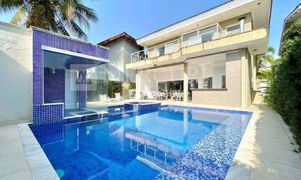 Casa Jardim Pernambuco II, 6 quartos à venda por R$ 2.200.000 - Imobiliária Guarujá