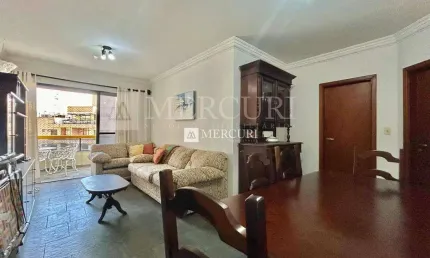 Apartamento com sacada, 3 quartos (1 suíte) à venda, 110 m² por r$ 480.000 - enseada - guarujá/sp - imobiliária mercuri