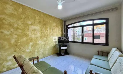Apartamento no guarujá, enseada, 2 quartos e sala para 2 ambientes  - mercuri imóveis - imobiliária no guarujá