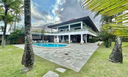 Casa Frente Mar com 10 quartos (9 suítes) à venda, 1000 m² por R$ 20.000.000 - Praia do Pernambuco - Guarujá/SP - Imobiliária Mercuri