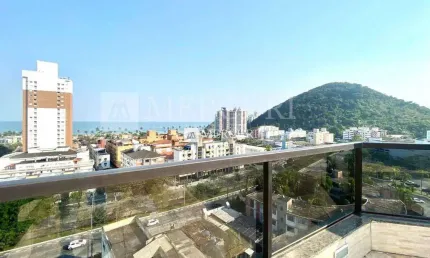 Cobertura no Guarujá, Enseada, com Piscina  e Varanda com Vista Mar, com  2 Quartos, Mercuri Imóveis - Imobiliaria no Guarujá.