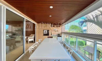 Apartamento no guarujá, enseada, com lazer completo, com 5 quartos- mercuri imóveis - imobiliária no guarujá