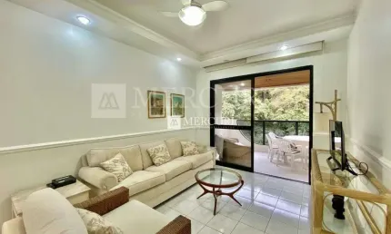 Apartamento no guarujá, pitangueiras, com 2 quartos.