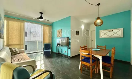 Apartamento enseada, 2 quartos à venda por r$ 430.000 - imobiliária guarujá