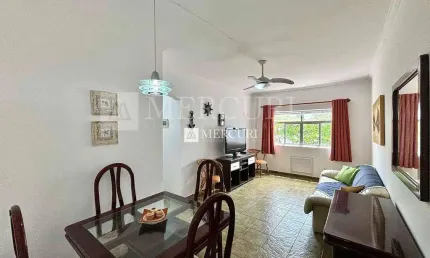 Apartamento enseada, 1 quarto à venda por r$ 270.000 - imobiliária guarujá