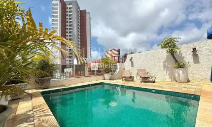 Cobertura Duplex no Guarujá, Enseada, com Piscina e Área Gourmet com 4 Quartos.