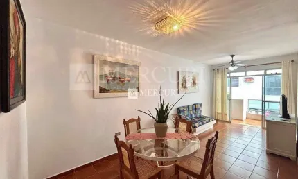 Apartamento enseada, 3 quartos à venda por r$ 380.000 - imobiliária guarujá
