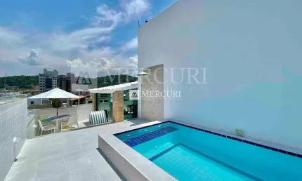 Cobertura Enseada, 3 quartos à venda por R$ 870.000 - Imobiliária Guarujá