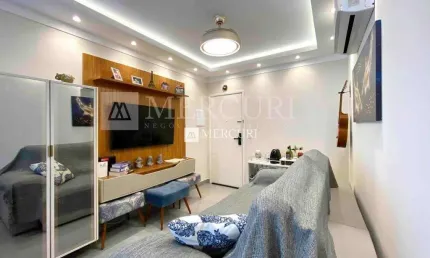 Apartamento Pitangueiras, 1 quarto à venda por R$ 410.000 – Imobiliária Guarujá