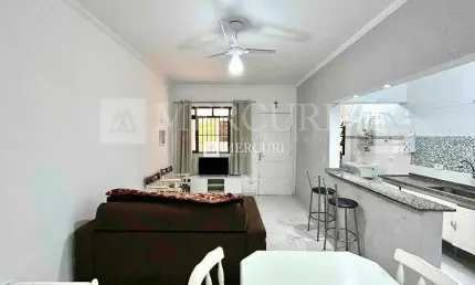 Apartamento no guarujá, enseada, 3 quartos e sala para 2 ambientes - mercuri imóveis - imobiliária no guarujá