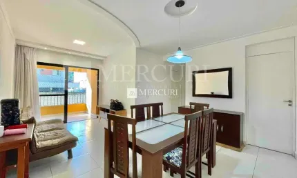 Apartamento no Guarujá, Enseada, 2 Quartos, 1 Suíte, 2 Banheiros.
