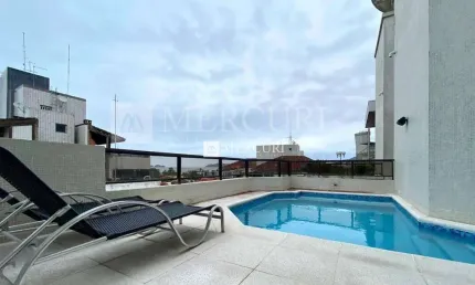 Cobertura Duplex no Guarujá, Enseada com Piscina Privativa e 3 Quartos.