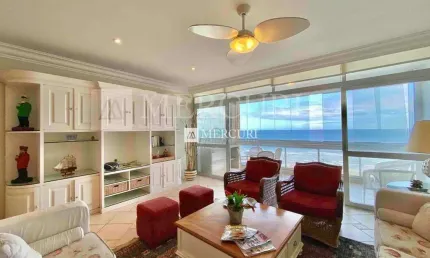 Apartamento à Venda no Guarujá – Praia das Pitangueiras, 3 Suítes e Vista para o Mar