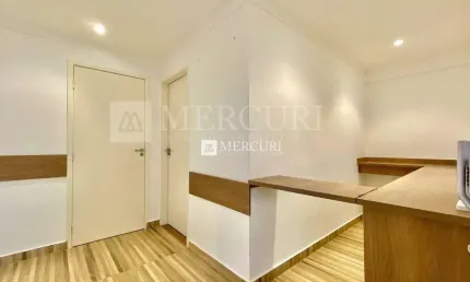 Sala comercial no guarujá, praia das pitangueiras. - mercuri imóveis - imobiliária no guarujá