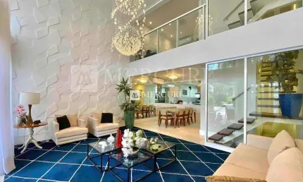 Casa em condomínio fechado, 5 quartos à venda por r$ 3.500.000 - imobiliária guarujá