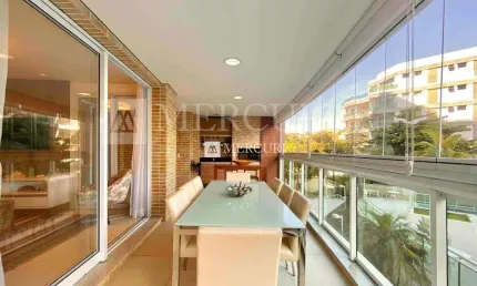 Apartamento no guarujá, enseada, decorado e mobiliado