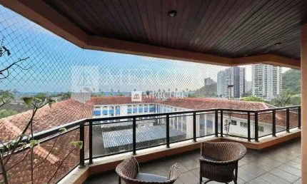 Apartamento com 3 dormitórios à venda, 137 m² por R$ 750.000,00 - Enseada - Guarujá/SP