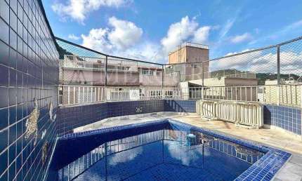 Cobertura Duplex com Piscina na Praia da Enseada, Guarujá