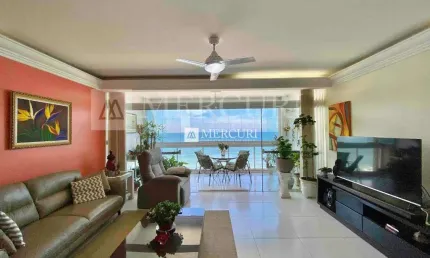 Apartamento no Guarujá, Praia das Pitangueiras, Frente para o mar, Vista mar, 3 suítes.