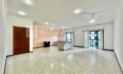 Apartamento no Guarujá, Pitangueiras, Amplo com 3 Suítes