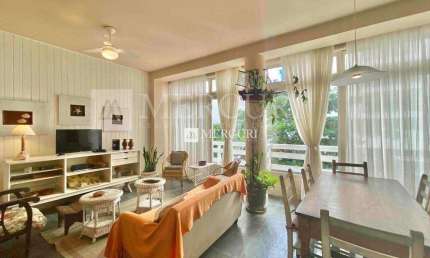 Apartamento no Guarujá, Praia das Pitangueiras, Mobiliado com 2 quartos