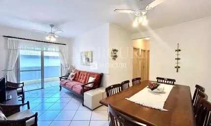 Apartamento no Guarujá, Enseada, Sacada e 3 Quartos