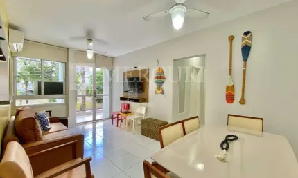 Apartamento no guarujá, enseada, 2 quartos sendo 1 suíte, repaginado e lazer no prédio.