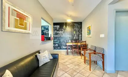 Apartamento com 3 quartos para alugar na Rua Dona Vitória, 210, Enseada, Guarujá