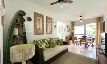 Apartamento no Guarujá, Enseada, Varanda Goumert, 1 Suítes e com Lazer