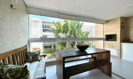 Apartamento no Guarujá, Enseada, Varanda Goumert, 1 Suítes e com Lazer - Mercuri Imóveis - Imobiliária no Guarujá