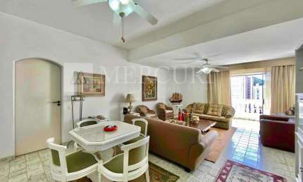 Cobertura Duplex no Guarujá, Pitangueiras, 3 suítes e vista para o mar.