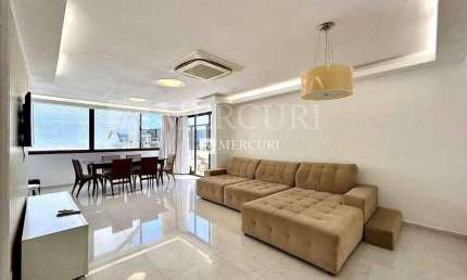 Cobertura com 3 dormitórios para alugar, 214 m² por R$ 5.700,00/mês - Enseada - Guarujá/SP