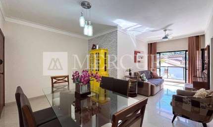 Apartamento no Guarujá, Enseada, mobiliado e portaria 24h