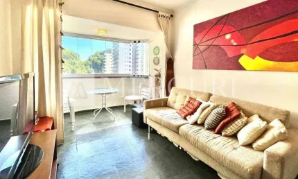 Apartamento no guarujá, pitangueiras, barra funda, 2 quartos, sacada
