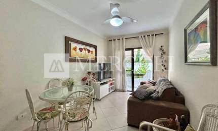 Apartamento no Guarujá, Enseada, 1 Suíte, Prédio com Lazer